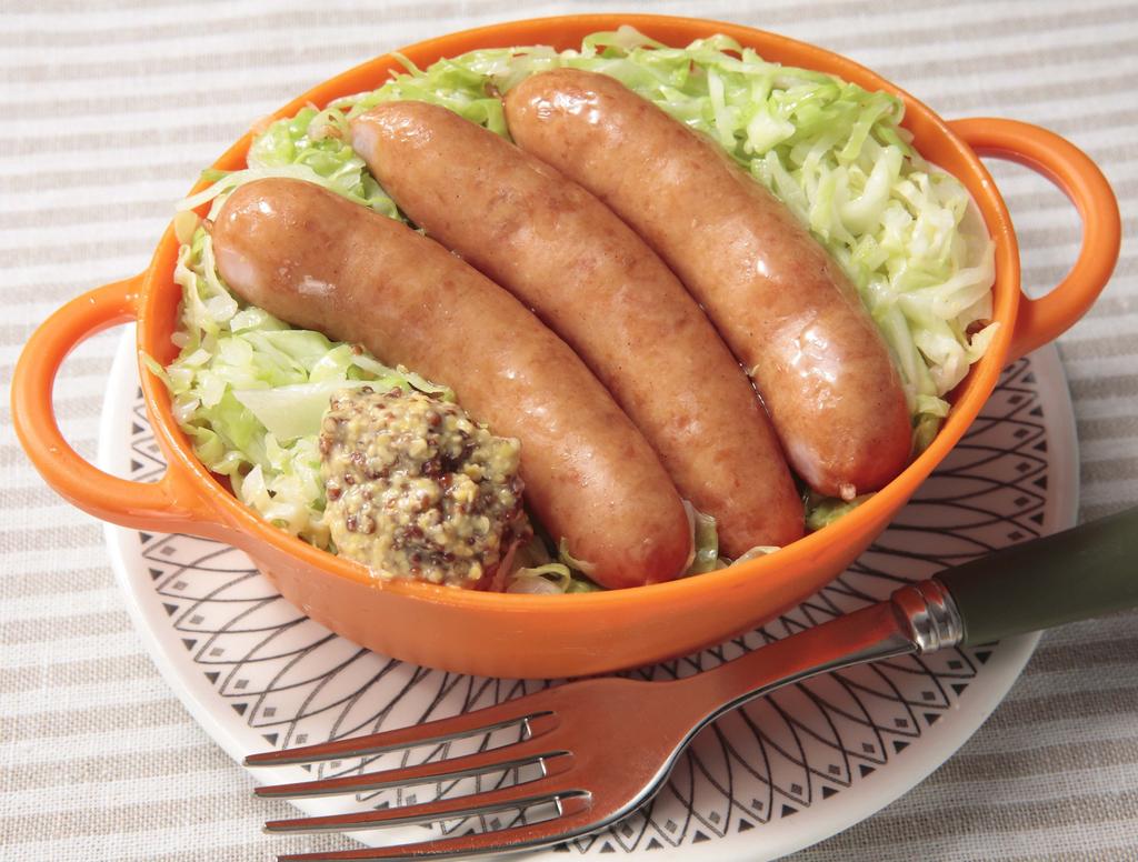 Silicone Cookpot Oval Valencia Orange with Recipe