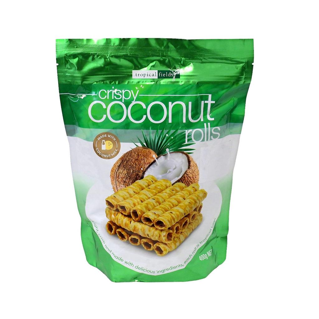 Tropical Fields Crispy Coconut Roll 400g
