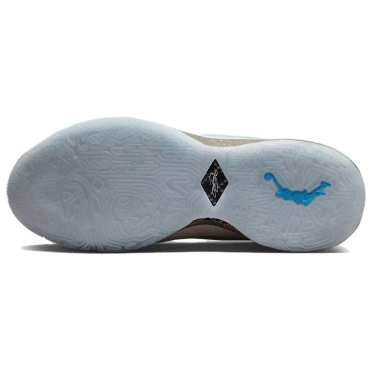 UNKNWN x Nike LeBron 20 EP Message in a Bottle Мужские кроссовки Кремовый Гуава-лед Изумрудно-розовый DV9089-801