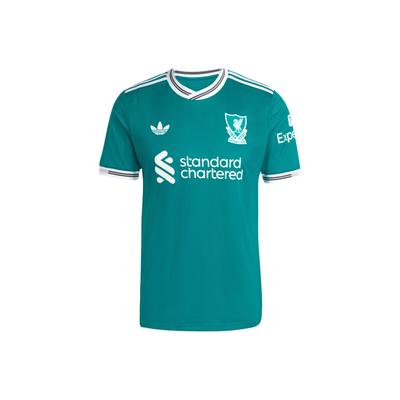 Оригинальная экипировка Ливерпуль Клуб Сезон 25/26 Игровая версия Буквенная Футболка с коротким рукавом Мужские футболки JV6427