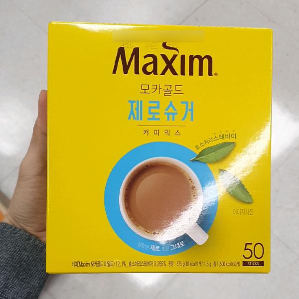 Maxim Mocha Gold Zero Sugar Coffee Mix 11.5g x 50ea