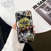 The S-Stone R-Roses Band   Phone Case For iPhone 17,16,15,14,13,12,11 Plus,Pro Max,XS,Soft Silicone Black Cover