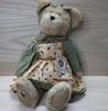 [USED] BOYDS BEARS Check Dress Teddy Bear