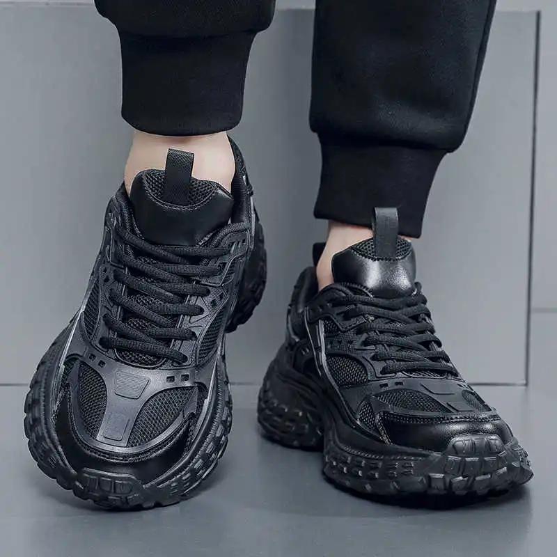 Autumn Camp Run And Walk Vulcanize Shoes Flat Shoes Men's Sneakers Special Size 50 Sports Sapatenis Retro Deadlift Luxury