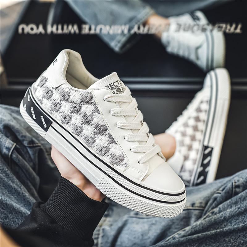 Горячая Распродажа Классические Клетчатые Кроссовки Из Парусиновой Кроссовки Мужские Дышащие Спортивные Кроссовки Из Парусиновой Кроссовки Мужские Низкие Роскошные Кроссовки Для Скейтбординга Мужские Повседневные Кроссовки