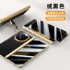 Honor Magic V3 Case Leather Textured Full Coverage Camera Stand Shockproof Electroplated