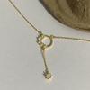 Womens 2026 Light Luxury Small Clavicle Necklace Geometric Pendant