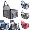 Dog Car Cushion Pet Safety Seat Dirty  Pet Car Kennel Pet Mesh Hanging Bag