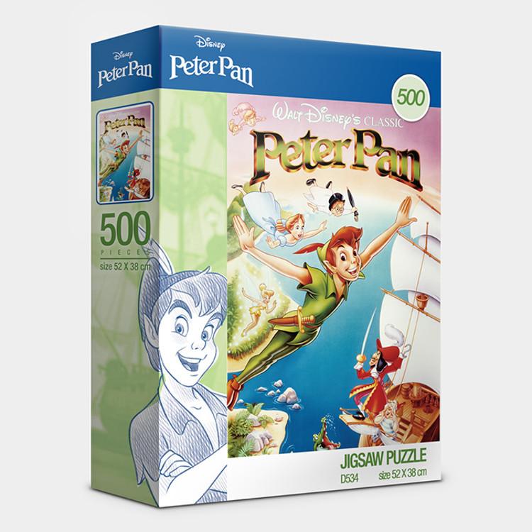 Пазл Питер Пэн и Страна чудес Disney Animation 500 деталей, популярный корейский пазл