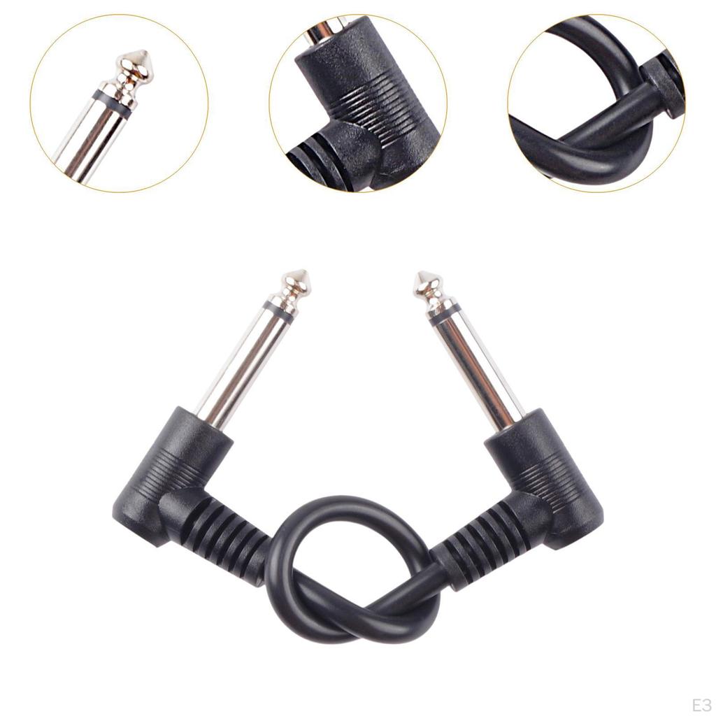 Педаль эффектов для электрогитары, соединительные кабели, многоцелевой стабильный адаптер для инструмента