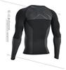 Мужская компрессионная футболка быстросохнущая: Базовый слой с длинным рукавом высокой эластичности для бега и тренировок
