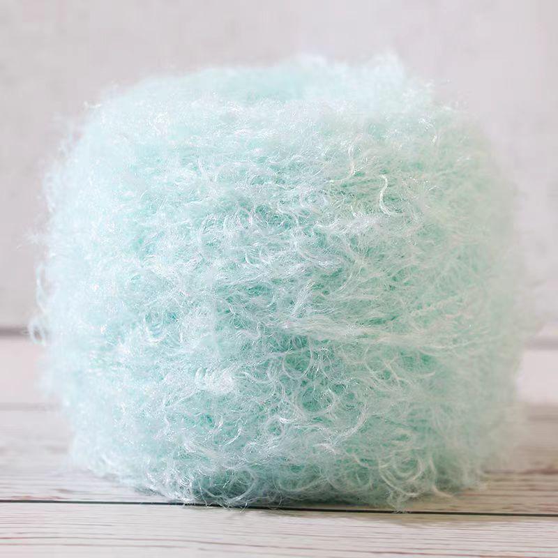 50 г/рулон пряжа для вязания крючком ручная работа своими руками поделки мягкий однотонный цвет