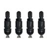 4 шт. TPMS датчик давления в шинах клапанный шток ремонтный комплект для BMW 5 серии черный высококачественный прочный монитор давления в шинах