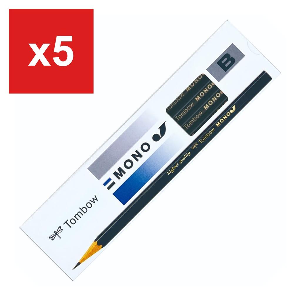 TOMBOW Карандаш 'MONO J', B, Упаковка из 12 штук, MONO-JB