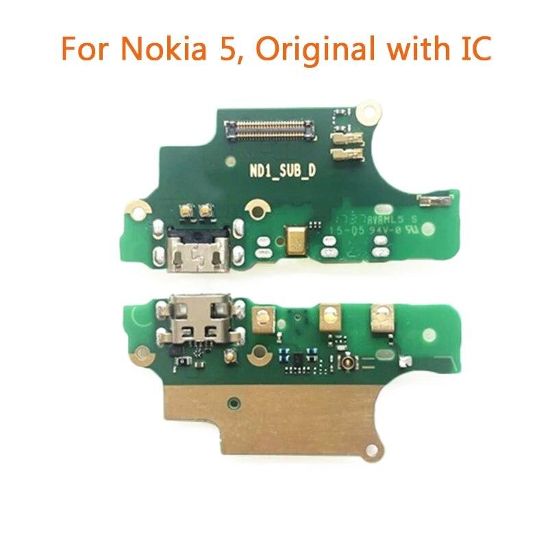 Замена для Nokia 6 7 8 5,1 6,1 7,1 8,1 Plus X5 X6 X7 USB зарядная док-станция, соединительная плата, гибкий кабель