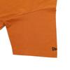 NEW ERA Short Sleeve Oversized Rust Orange black Box Logo T-Shirt