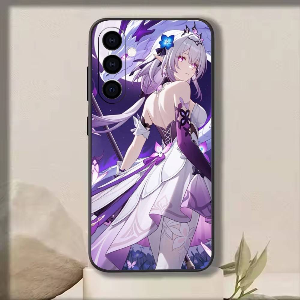 Honkai Star Rail   Чехол для телефона для Samsung Galaxy A73,A72,A71,A70,A53,A52,A51,Другие Мягкий черный чехол