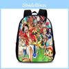 Anime One Piece Cartoon Design Boy Oxford Fabric Backpack For Activities School