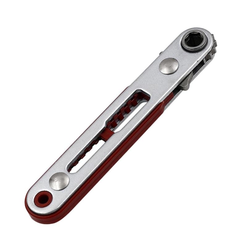 Compact Ratcheting Screwdriver Durable Ratchet Wrench Lightweight Ratchet Tool Manual Improve Work Efficiency with Ease