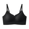 Ultra-thin steel-free rings gather, breathable and seamless women's underwear, ice muscle jelly glue, soft support bra herbal