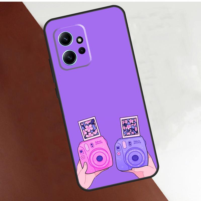 Фиолетовый эстетичный чехол для Xiaomi Redmi Note 10 Pro 8 9 11 12 Pro 9S 10S 11S 12S Чехол для Redmi 12 9 10 C