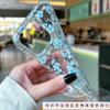 Чехол для мобильного телефона iPhone15promax, 16 Apple 14, прозрачный 13/12, большое отверстие, противоударный 11p, с изображением старой сливовой ветки.