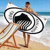 Atalanta BC poster Print Beach Towel, Large Soft Quick Dry Towel for Beach Camping Swimming
