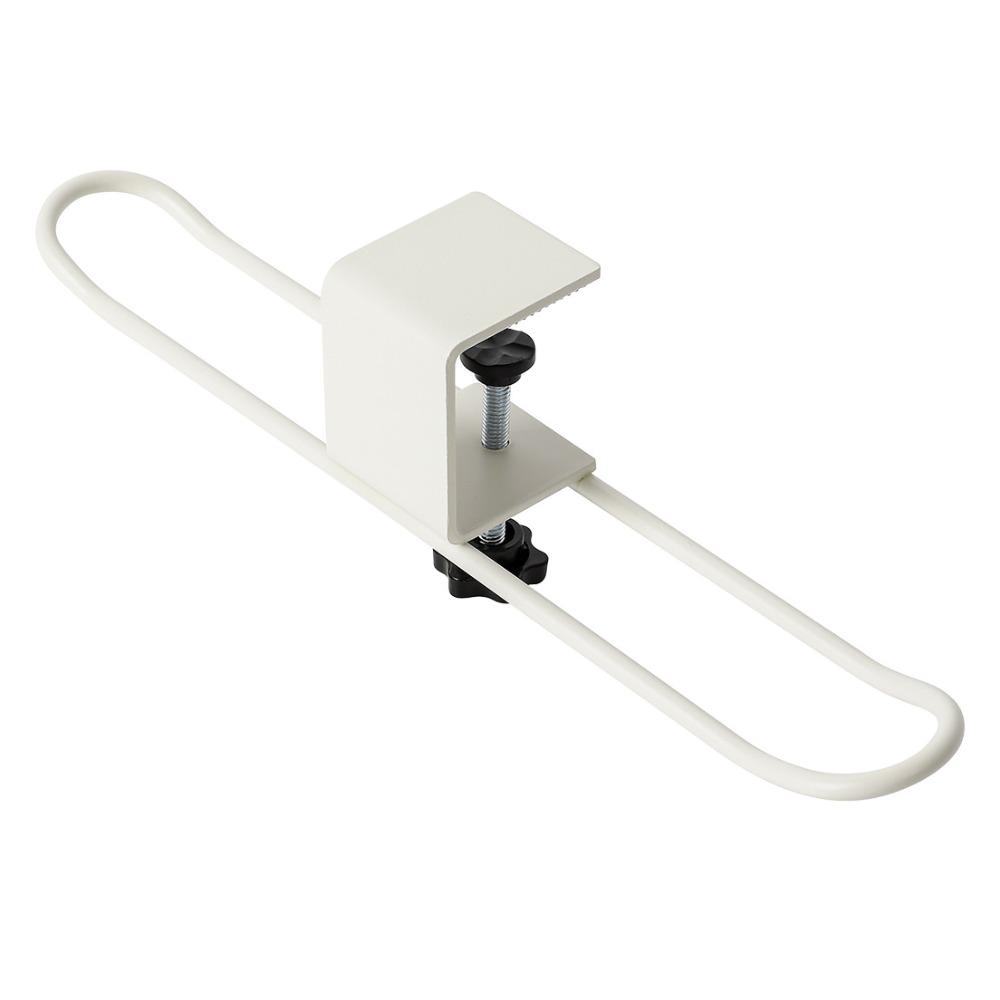 Clamp On Desk Side Hook Adjustable Table Backpack Holder New Desk Mounted Hook Home Office