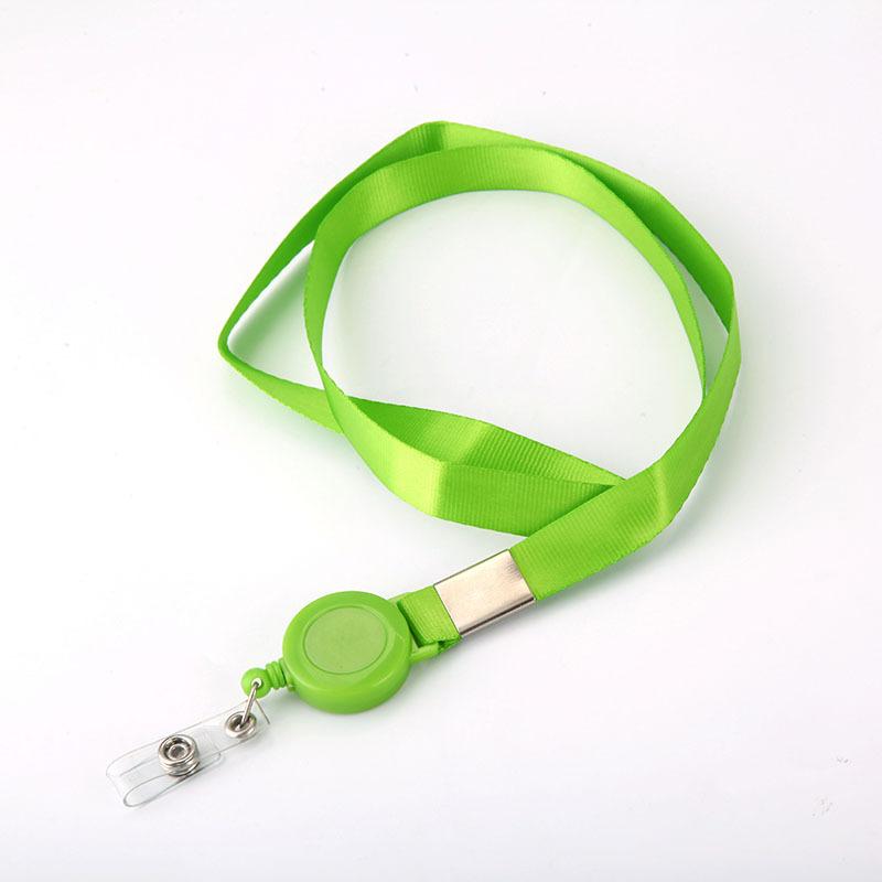 Cute Cartoon Retractable Badge Reels Lovely Animal Floral Fruit ID Card Lanyards Badge Holder Office Accessories School Supplies