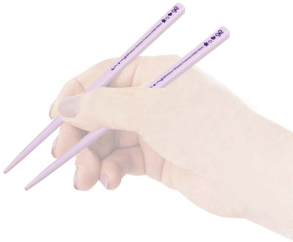 Skater Chopsticks and Case Set for Made in Dishwasher Pokemon PokePeace 24 Children, 16.5cm, Japan, Safe, Slide-Type, ABS2AMAG-A