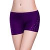 Women Dance Shorts Rhinestones Elastic Waistband Figure Skating Gymnastics Modern Dance Shorts Jazz Hip Hop Shorts Dancewear