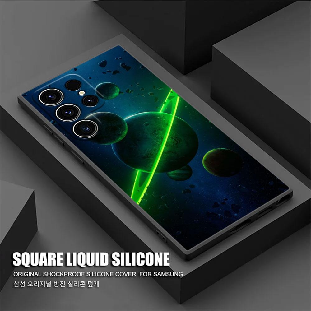 Чехол Sky Space planet Moon Stars Universe S26Ultra для Samsung Galaxy S26 S25 S24 S23 S20 S21 FE S22 Ultra Plus Мягкая Защитная Крышка для Телефона