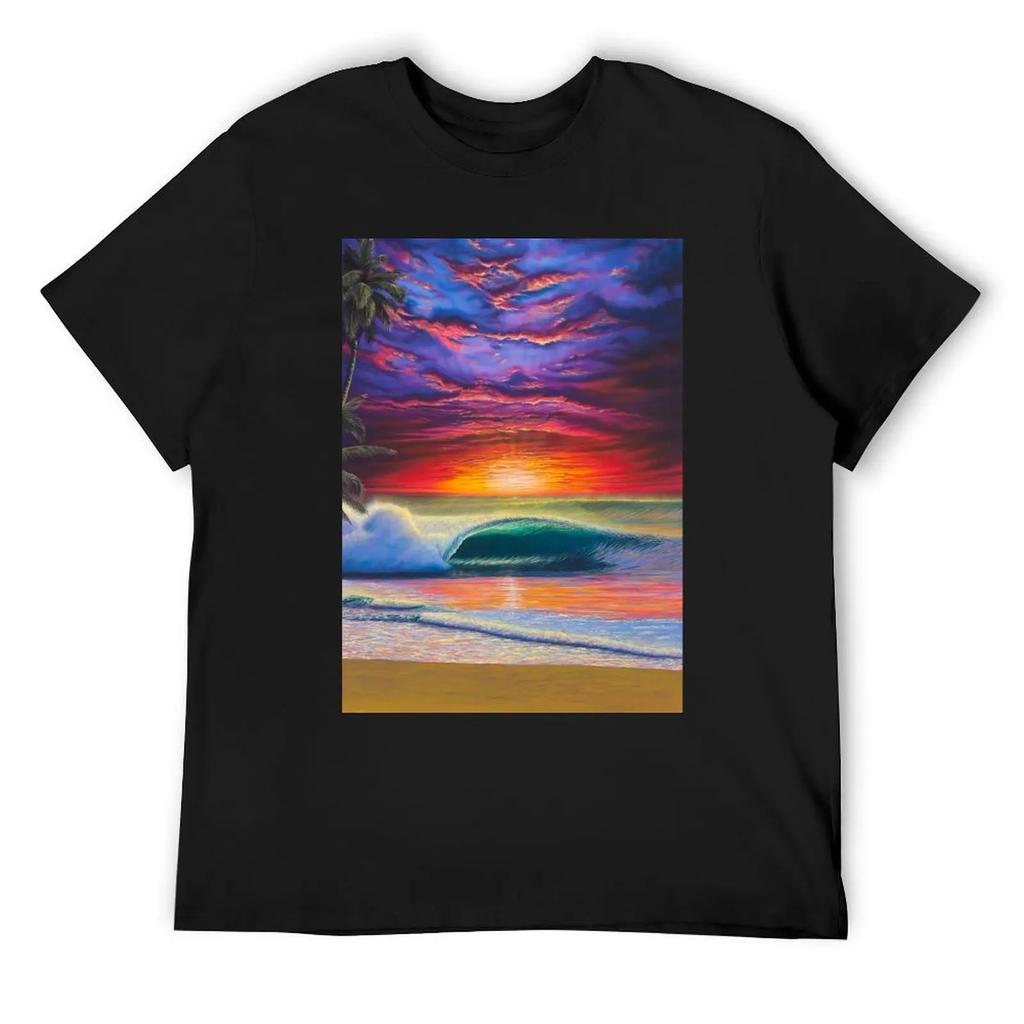 Футболка Banzai Pipeline, летняя верхняя уличная одежда, аниме, аниме-футболка, компрессионная рубашка для мужчин