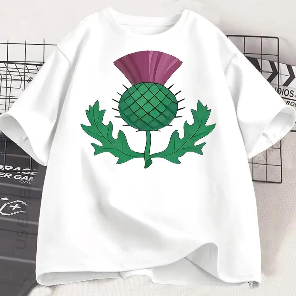 Coastal Seaside Scenery Retro Graphic Printshort Sleeve Tshirt Unisex Unisex Unisex Beach Vacation Casual Streetwear Cotton Tops