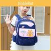 Kids Cartoon Capybara Lightweight Kindergarten Backpack For Student Days School