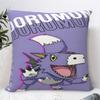 Трендовая наволочка для подушки с декором Digimon Digital Monster, квадратная, разных размеров