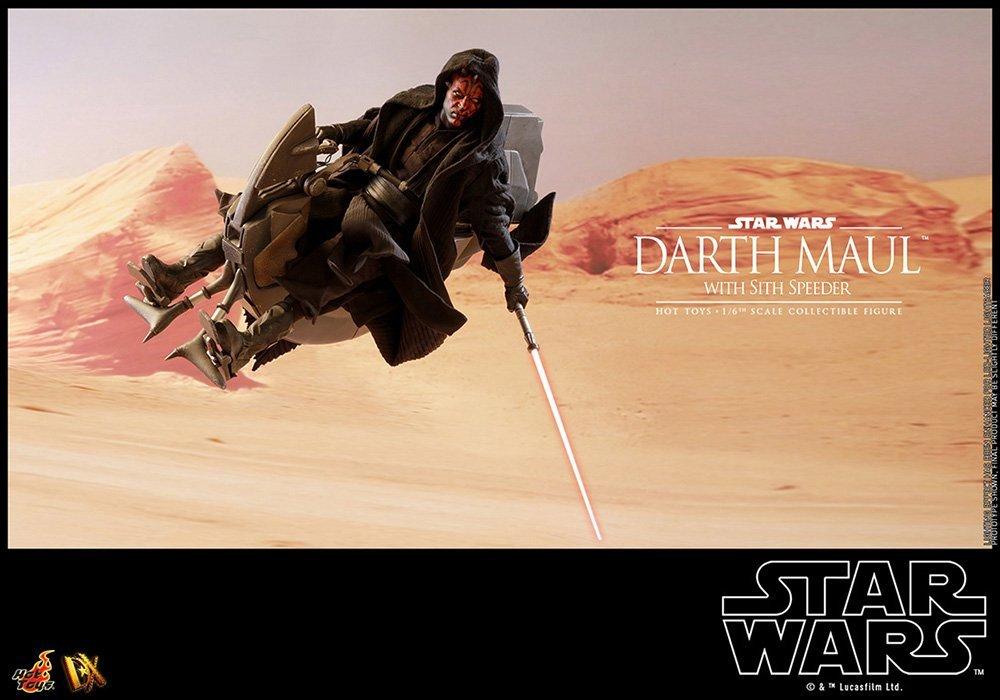 Masterpiece Wars Episode Phantom Scale Figure Darth Maul Sith Speeder [Movie DX] "Star 1/The Menace" 1/6 &