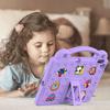 Case for iPad 10.2" 2021/2020/2019 (9th/8th/7th gen.) / Air 10.5" 2019 (3rd gen.), Cute Patterns, with stand, Purple