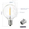 AC230V Globe LED G40 Bulb Lamp 25 Pack E12 Base Socket Holder IP44 Water Resistance Warm White for