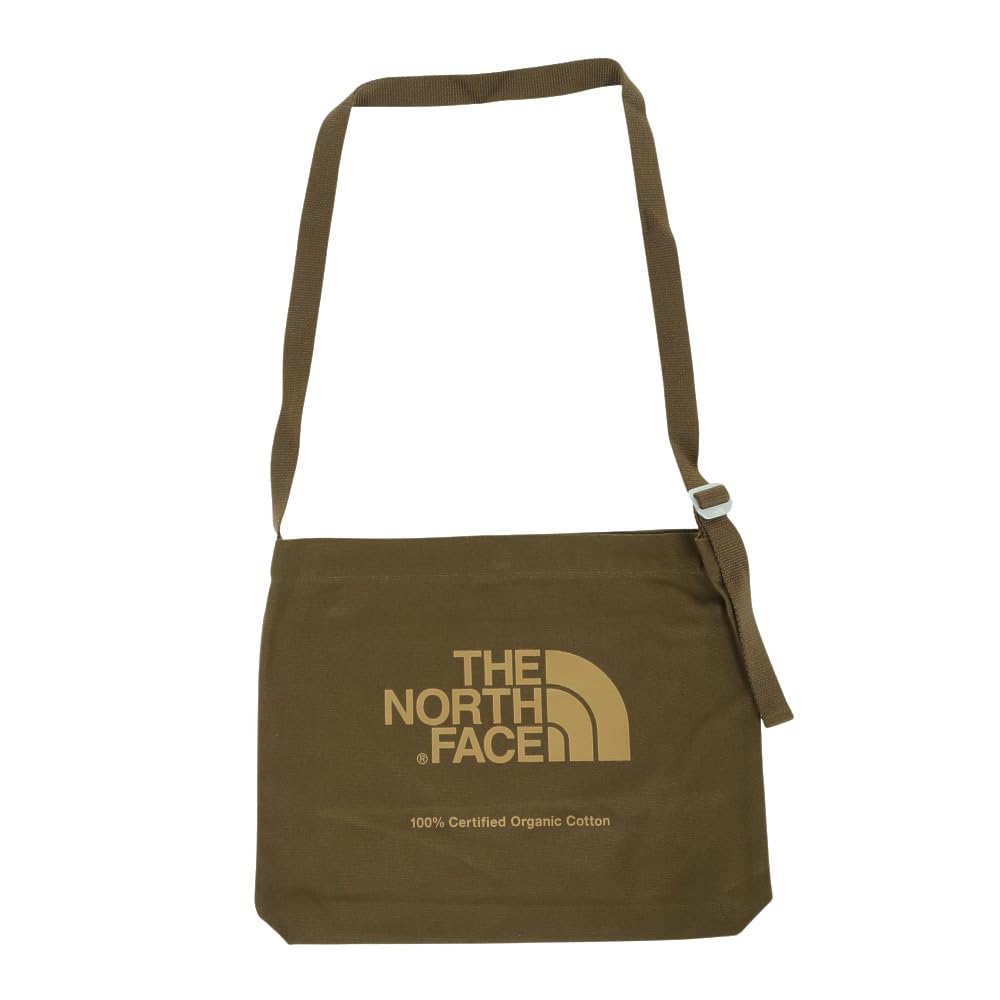 The North Face Organic Cotton Military One Size Musette, Olive/Honey Mustard,