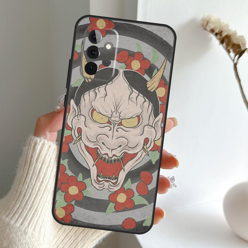 Чехол для телефона Yakuza Goro Majima's Hanya для Samsung Galaxy A51 A71 A12 A22 A32 A52 A72 A13 A23 A33 A54 A53 A34 A73 A21S A52S