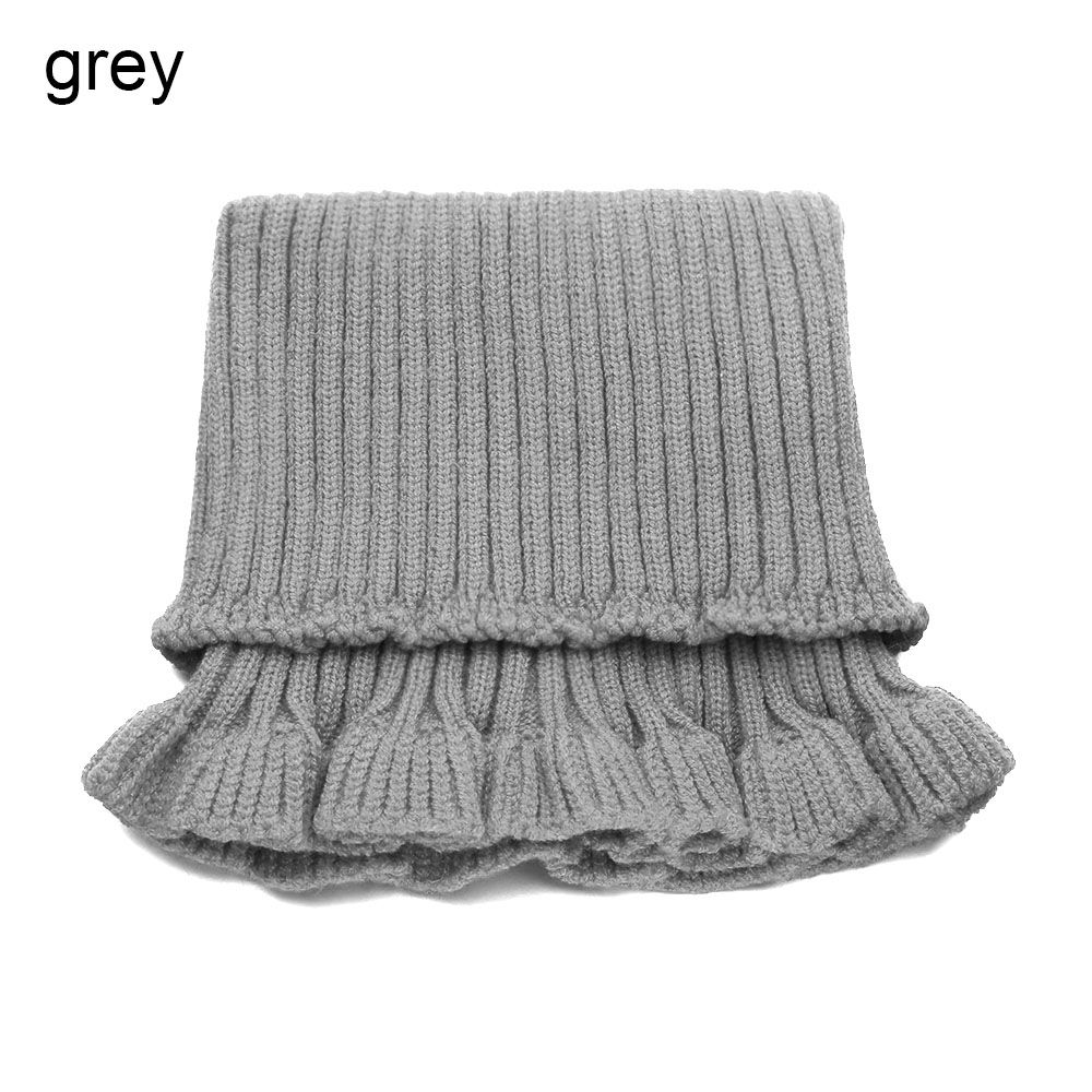 Winter Detachable Windproof Turtleneck Knitted Fake Collar Scarf Warm