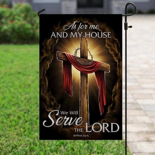 As For Me And My House We Will Serve The Lord.Christian ag Graden ag IIX WZZ