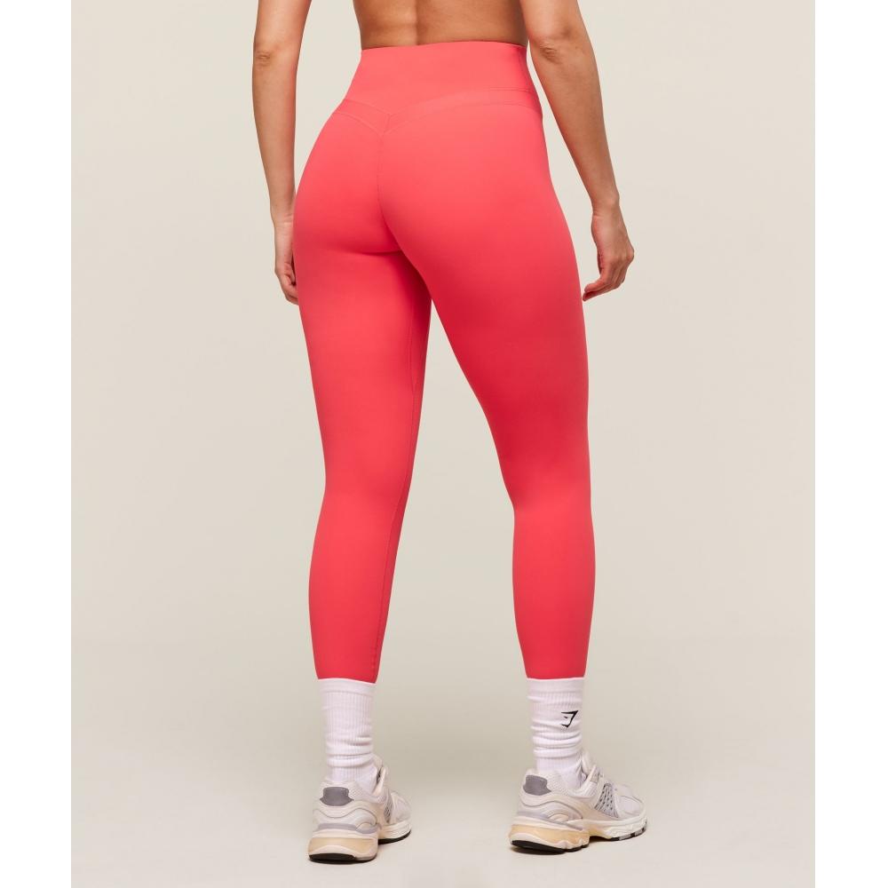 Gymshark Леггинсы Whitney Кораллово-красный B3c6k Rb0y