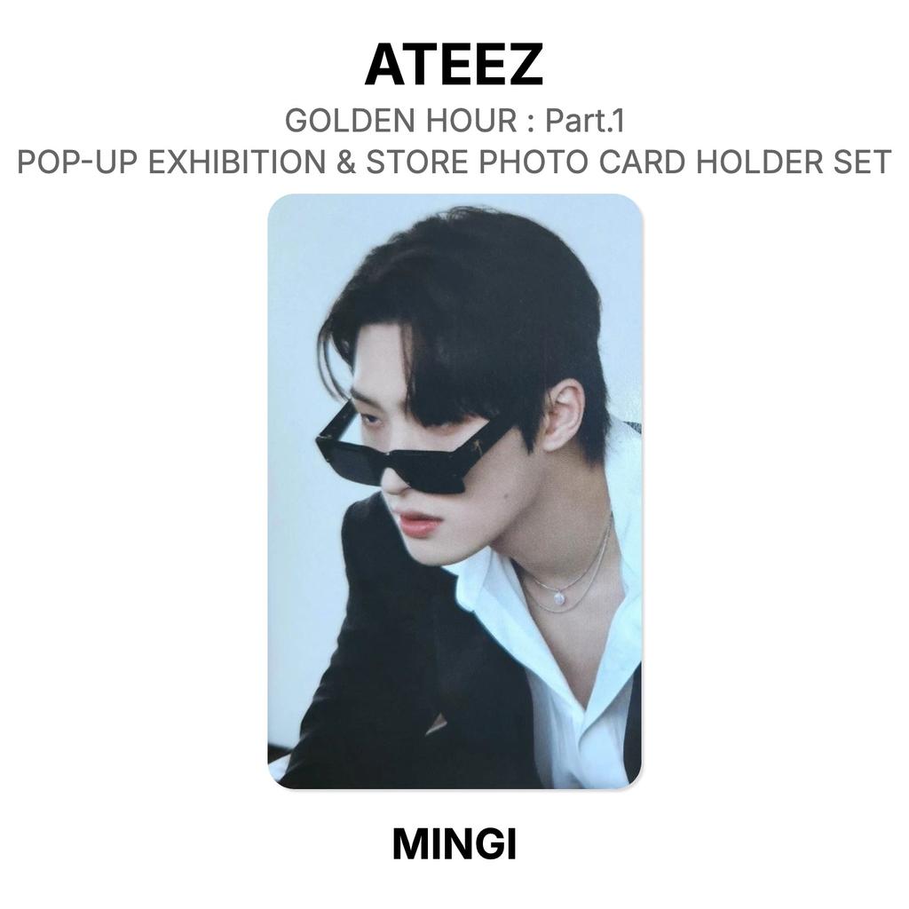 ATEEZ ЗОЛОТОЙ ЧАС : Часть 1 POP-UP ВЫСТАВКА И МАГАЗИН ДЕРЖАТЕЛЬ ДЛЯ ФОТОКАРТОЧЕК ОФИЦИАЛЬНАЯ ФОТОКАРТОЧКА