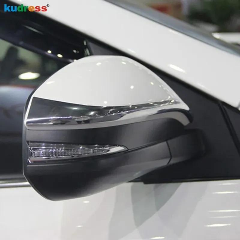 For Toyota RAV4 RAV 4 2013 2014 2015 2016 2017 2018  Chrome Car Side Door Rearview Mirror Cover Trim Molding Strip Accessories