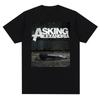 Футболка для мужчин Asking Alexandrias Metalcore Band Графический принт Короткий рукав Футболка Харадзюку Повседневная Хлопок Летняя одежда Топы