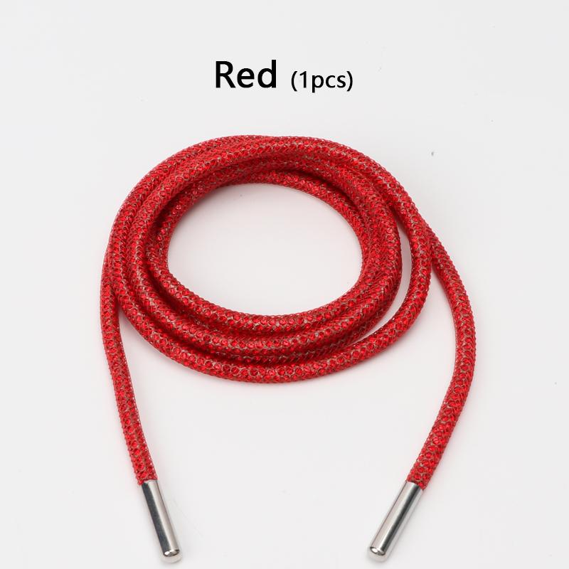 1 шт. роскошные шнурки со стразами, радужная ромбовидная обувь, шнурки для кроссовок, шнурки для обуви, круглые шнурки AF1/AJ 100/120/140 см, шнурки своими руками