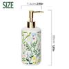 Creative Hand Wash Dispenser Refillable Liquid Storage Container Ceramic Soap Dispenser  Toilet
