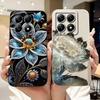 Красивый Цветочный Чехол Для Телефона Для Xiaomi 14T Pro Мягкий Силиконовый Ударопрочный Чехол Для Xiaomi 14T 14 T Pro 5G Чехлы Бамперы